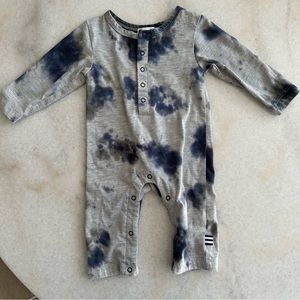 Splendid tie dye baby romper
